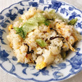 かみゅた☆'s cooksnap of when they made 簡単♪あっさり和風レタスチャーハン♪.