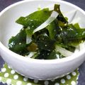 sunka's cooksnap of when they made ワカメだけサラダ.