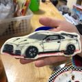 chiyori35's cooksnap of when they made チョコプレート！車デザイン！写真付き！.