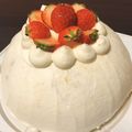 eRomo's cooksnap of when they made レアチーズケーキ*プレーン.