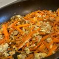 なごま's cooksnap of when they made にんじんツナ卵炒め(しりしり)♪大量消費.