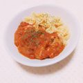 まあまま☆0403's cooksnap of when they made 鶏肉のトマト煮込み.