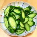 ステルトミチル's cooksnap of when they made さっぱりきゅうり浅漬け☆.