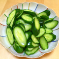 ステルトミチル's cooksnap of when they made さっぱりきゅうり浅漬け☆.
