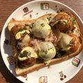 ふたごママちゃん's cooksnap of when they made たこ焼きトースト(●･Θ･●)♡.