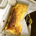 sakutakuhitoshu's cooksnap of when they made ★桃缶deベイクドチーズケーキ★.