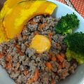 †張香†'s cooksnap of when they made 簡単♪合挽き肉でそぼろ丼.