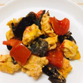 ほあちん's cooksnap of when they made きくらげ・トマト・たまご炒め.