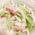 さくワンコ's cooksnap of when they made 玉ねぎ、キュウリ、スパムのサラダ.
