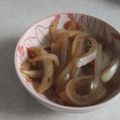 きらり流れ星's cooksnap of when they made 付け合わせ&保存オカズに♪玉葱と卵の甘煮.