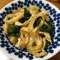 クラミー's cooksnap of when they made 簡単＊レンジde青梗菜と油揚げの小鉢.
