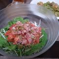 ねこりん222's cooksnap of when they made 水菜とベーコンのサラダ.