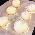 ♡たろっこ♡'s cooksnap of when they made レンジで簡単♡手ごねパン.