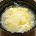 あ～ちゃんさ～ちゃん's cooksnap of when they made 簡単♪新玉ねぎの卵とじスープ♪.