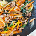 あたむ❤189's cooksnap of when they made ほうれん草と挽き肉のピリ辛炒め♥.