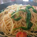nicosimple's cooksnap of when they made 菜の花のペペロンチーノ （あっさり）.