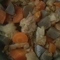 kyokoha's cooksnap of when they made 厚揚げと豚肉の味噌炒め煮.
