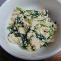 MaConci's cooksnap of when they made 超簡単！甘くないほうれん草の白和え☆.