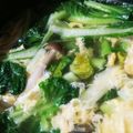 ふぁんたにゃん's cooksnap of when they made ターサイと卵のふんわり中華スープ♡.
