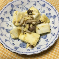 わたさな2016's cooksnap of when they made はんぺんときのこの卵とじ.