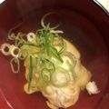 Hirorinaki's cooksnap of when they made 【江戸の味】半熟卵のお吸い物.