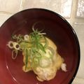 Hirorinaki's cooksnap of when they made ホッとする･･･落とし卵のお吸い物.