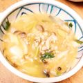 Kotetsu00's cooksnap of when they made もずく酢キムチスープ♪簡単温かいスープ.