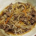もーこママ's cooksnap of when they made プルコギ(すき焼きのタレを使いプルコギ).