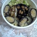 gojira_minira's cooksnap of when they made ツナ入りちくわの海苔巻き天.