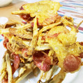 なおきんとん's cooksnap of when they made ごぼうとウィンナーのカレー揚げ.