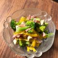 栗丸うさぎ's cooksnap of when they made ブロッコリーとハム・チーズ春色サラダ.