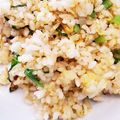 Chan＊table's cooksnap of when they made 時短！鮭と小松菜のレンジチャーハン.