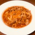 ＊チョチョリーヌ＊'s cooksnap of when they made 豚のケチャップ炒め.