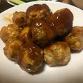 ☆苹凛☆'s cooksnap of when they made シャッキシャキ！鶏肉レンコン団子♪.