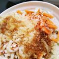 こじま･ジョフロワ's cooksnap of when they made 簡単ピリ辛サラダうどん.
