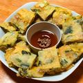 ShuBranJu's cooksnap of when they made 天ぷら粉のにら豚チヂミ.