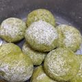 ちーゆう's cooksnap of when they made 抹茶のスノーボール.