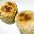 hinom's cooksnap of when they made 発酵なし☆簡単フライパンでパン.