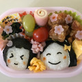 クックNLH9A9☆'s cooksnap of when they made 先生ありがとう弁当♡卒園キャラ弁.