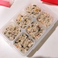 misa01w27's cooksnap of when they made 一歳離乳食 ひじきとコーンの炊き込みご飯.