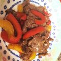 みほ。's cooksnap of when they made 簡単！パプリカと牛肉の中華風炒め。.