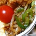 ﾋﾟﾛﾐ♡'s cooksnap of when they made ピリ辛！もやしとピーマンだけの炒めもの.