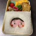 Chaaa_room's cooksnap of when they made キャラ弁♪おしりたんてい♪サンドイッチ.