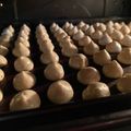 yukiじるし's cooksnap of when they made ☆カリッとクマカロン♪☆.