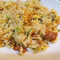 幸福女神's cooksnap of when they made やきとり缶で簡単ネギたっぷりチャーハン！.
