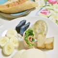 mmameco's cooksnap of when they made お弁当のすき間埋め！ハムフラワー✨.