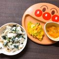 sAix59's cooksnap of when they made 【離乳食】電子レンジで野菜オムレツ.
