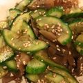rynbaskets's cooksnap of when they made きゅうりとザーサイの和え物.