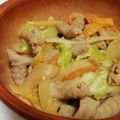hammarr's cooksnap of when they made 豚白モツのｽﾀﾐﾅ炒め.