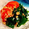 食いしん坊あー's cooksnap of when they made トマトとワカメの甘酸っぱいサラダ.